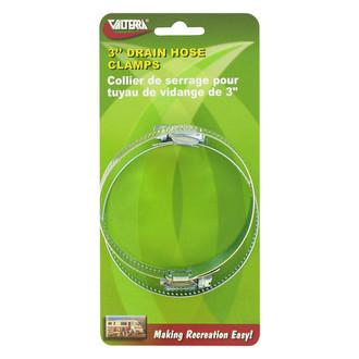 Valterra® - 2-1/2" x 3-1/2" Galvanized Steel Hose Clamp