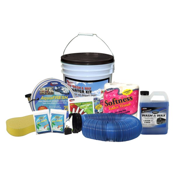 Valterra® - Standard Starter Kit in a Bucket with Wash & Wax