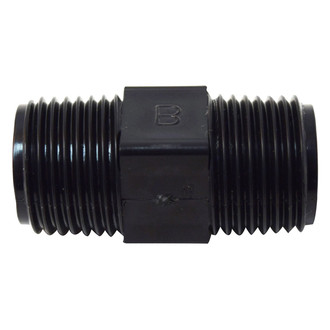 Valterra® - 1/2" MPT Black Plastic Nipple