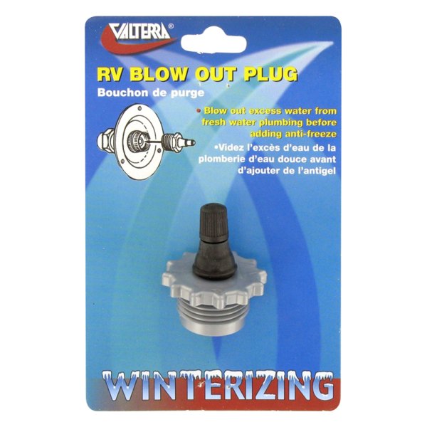 Valterra® - Plastic Blow Out Plug with Valve