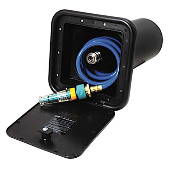 Valterra® - Plastic Spray-Away Port with Quick Connect Valve