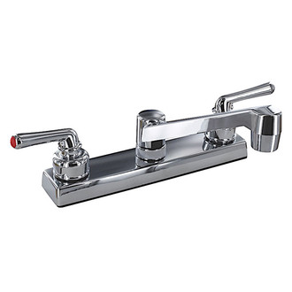 Valterra® - Phoenix™ DuraPro Chrome Kitchen Faucet with Teacup Handles