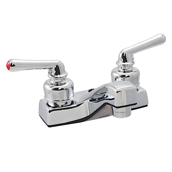 Valterra® - Phoenix™ DuraPro Chrome Lavatory Faucet with Teacup Levers Handles