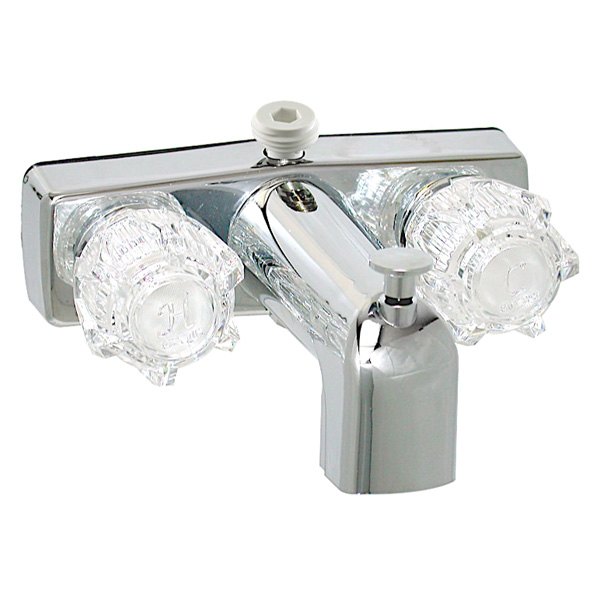 Valterra® - Phoenix™ DuraPro Chrome Tub & Shower Faucet with Knobs Handles & Diverter