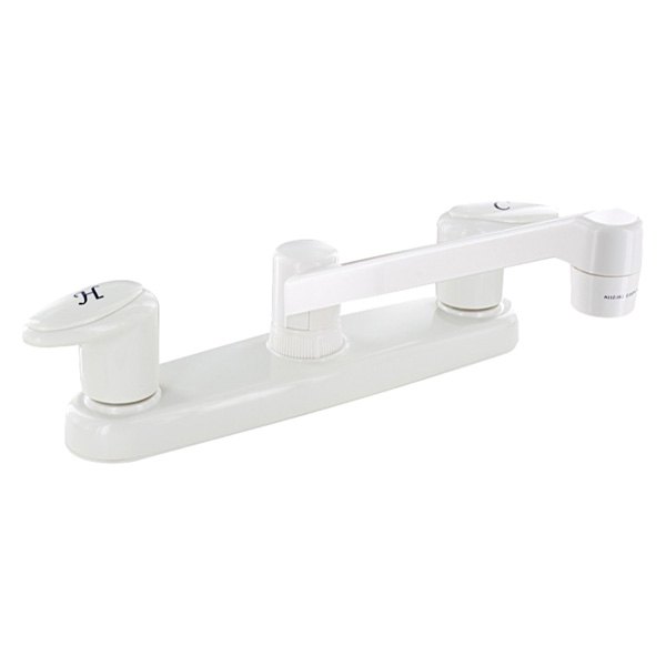 Valterra® - Catalina White Plastic Kitchen Faucet with Levers Handles