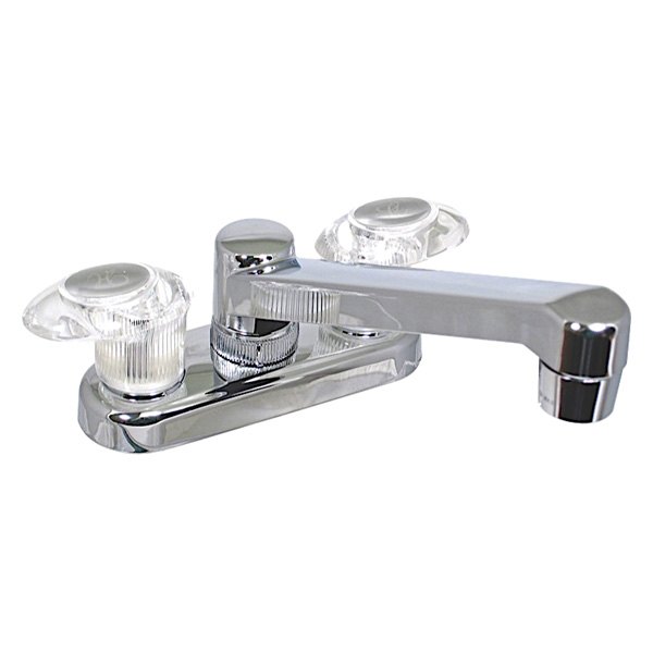 Valterra® - Catalina White Plastic Kitchen Bar Faucet with Levers Handles