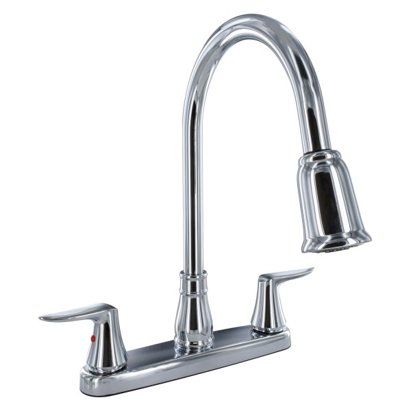 Valterra® - Catalina Polished Chrome Plastic Kitchen Faucet with Levers Handles