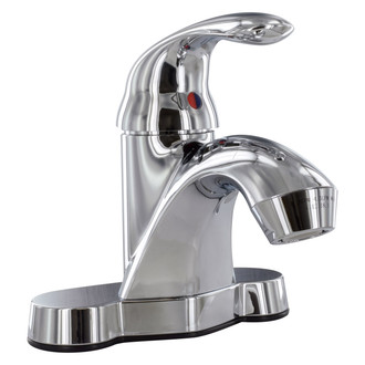 Valterra® - Catalina Plastic Polished Low-Arc Lavatory Faucet with Lever Handle