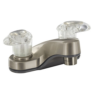 Valterra® - Catalina Plastic Low-Arc Lavatory Faucet with Levers Handles