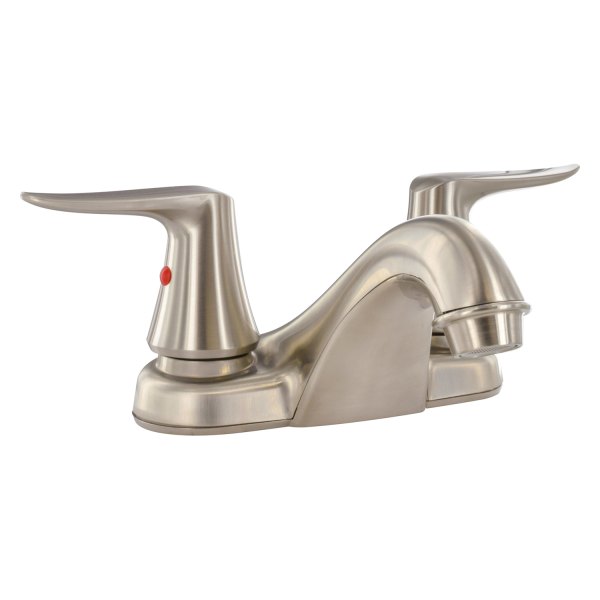 Valterra® - Catalina Brushed Nickel Plastic Lavatory Faucet with Levers Handles