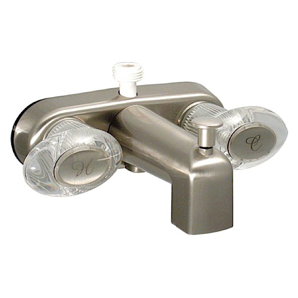 Valterra® - Catalina Nickel Plated Plastic Lavatory Faucet with Levers Handles