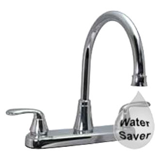Valterra® - Airfusion Brushed Nickel Hi-Arc Hybrid Kitchen Faucet with Side Spray