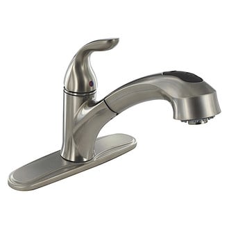 Valterra® - Pull-Out Hybrid Kitchen Faucet with Levers Handles