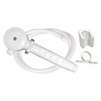 Valterra® - Phoenix™ Vinyl White 1-Function Handheld Shower Head with 60" Hose