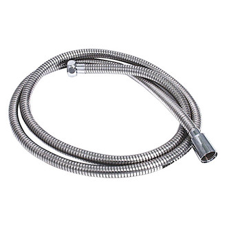 Valterra® - Stainless Steel Chrome Double-Hooked Shower Hose