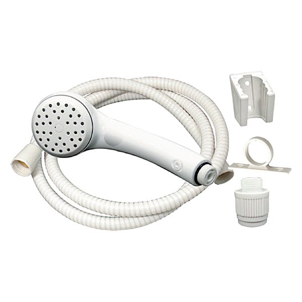 Valterra® - Airfusion White Vinyl Handheld Shower Head with Hose