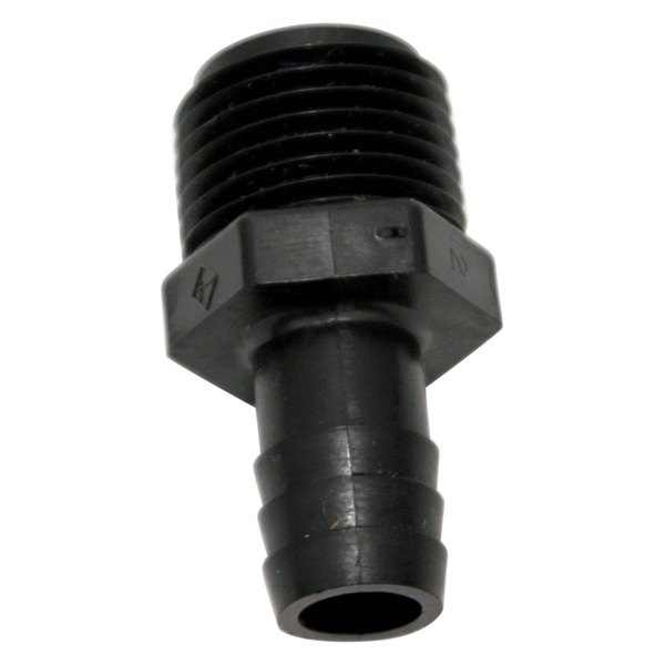 Black Plastic Barb Male Adapter (1/2" MPT x 1/2" Barb)