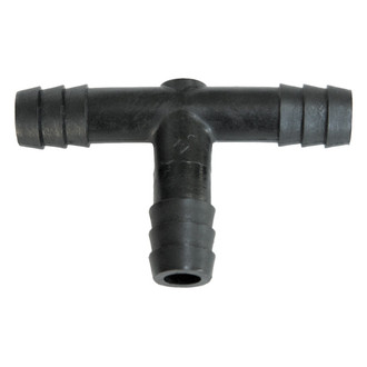 Valterra® - Black Plastic Tee (3/8" Barb x 3/8" Barb x 3/8" Barb)