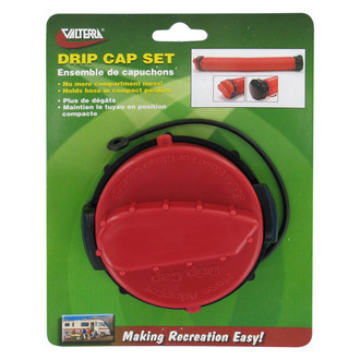 Valterra® T1020-3VP - Red/ Black Sewer Hose Cap