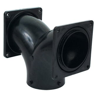 Valterra® - 2-Way Ell Termination (3"Lug x 3"Flange x 3"Flange)