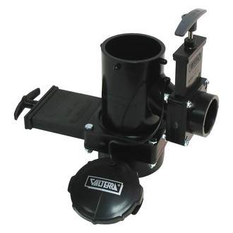 Valterra® - San Tee Double Rotating Waste Valve 3" Hub x 1-1/2" Hub x 3" Bayonet with Cap