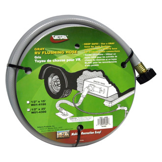 Valterra® - 1/2" x 25' Gray Flushing Hose