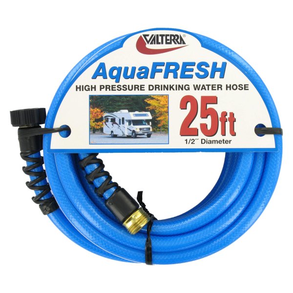 Valterra® - AquaFRESH™ 1/2" x 25' Blue High Pressure Drinking Water Hose