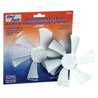 Ventmate® - White Fan Blade for 12 Volt Ventline Roof Vents/ Range Hoods
