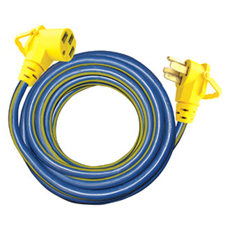 Voltec® - E-Zee Grip™ 15' Extension Power Cord with Handle Grip (50A Male x 50A Female)