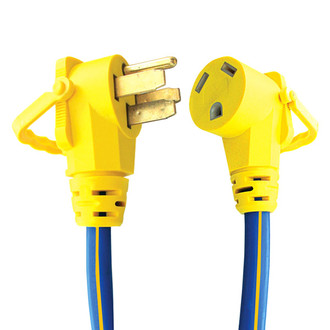 Voltec® - 18" Dogbone Power Adapter with Handle Grip (50A Male x 30A Female)