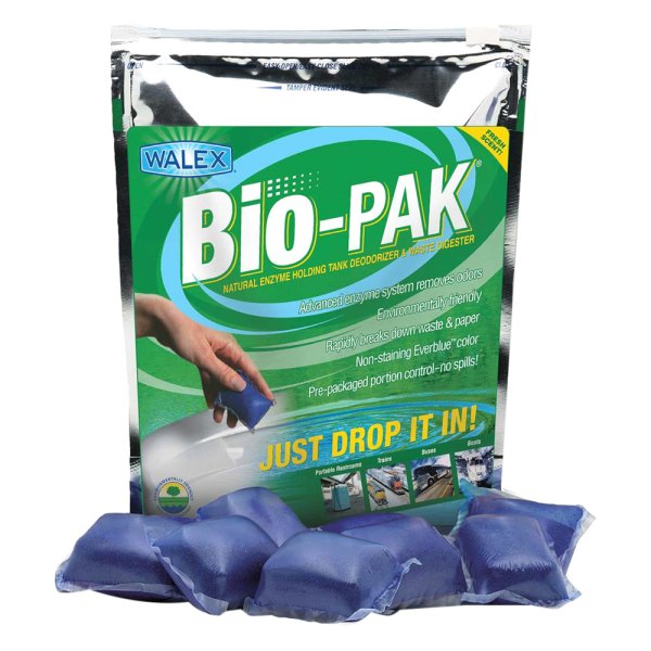 Walex® - Bio-Pak™ Fresh Natural Enzyme Holding Tank Deodorizer & Waste Digester (50 Pieces)