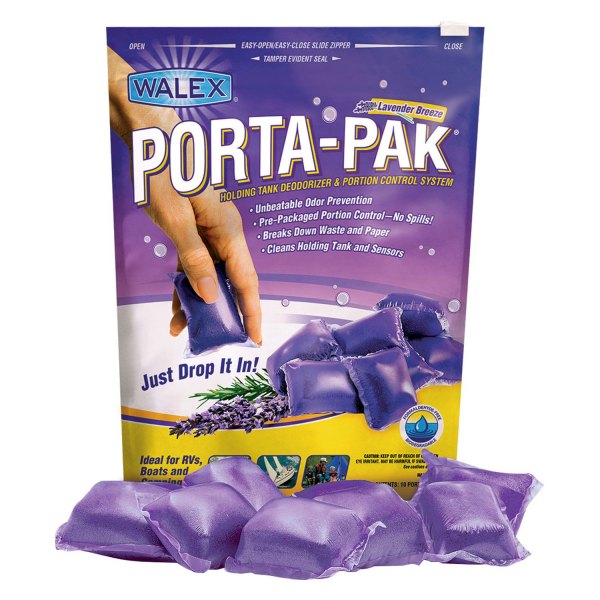 Walex® - Porta-Pak™ 1.7 oz. Lavender Holding Tank Treatment (10 Pieces)