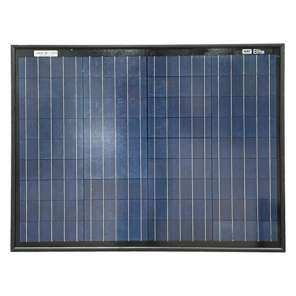 Way Interglobal® - Elite™ 50 Watt Glass Framed Solar Panel Kit