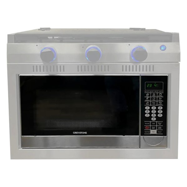 Way Interglobal® - Greystone™ 1.1 cu ft Convection Microwave with Trim Kit