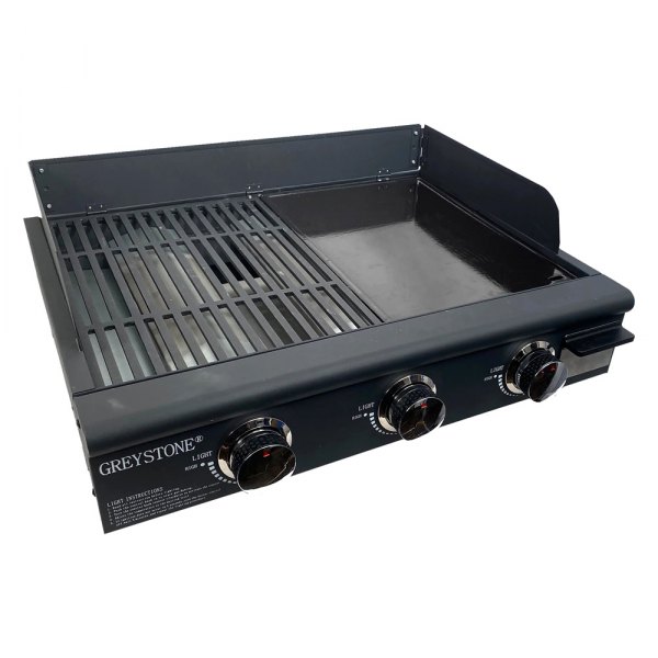 Way Interglobal® - Greystone™ 25" LP Gas Grill & Griddle Combo