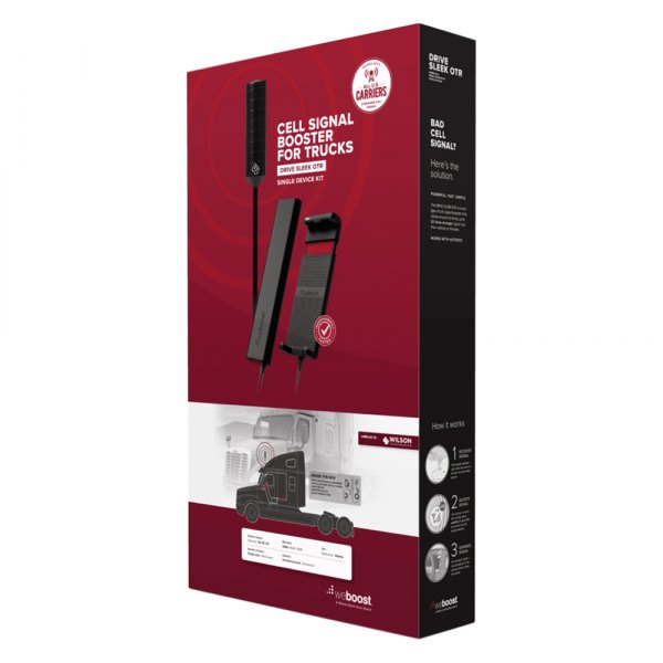 weBoost® 470235 Black Cell Signal Booster for Trucks