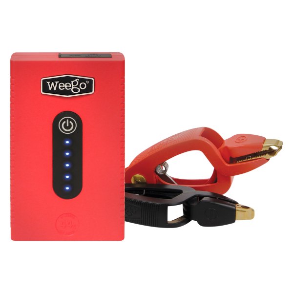 Weego® - 12 V Portable Lithium Jump Starter with Flashlight