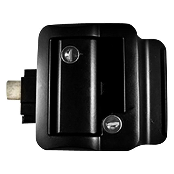 Wesco® - Fastec Black Standard Key Entry Door Lock with Flush Slam Latch