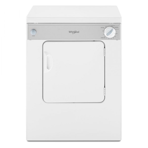 Whirlpool® - 3.4 cu.ft White Compact Dryer