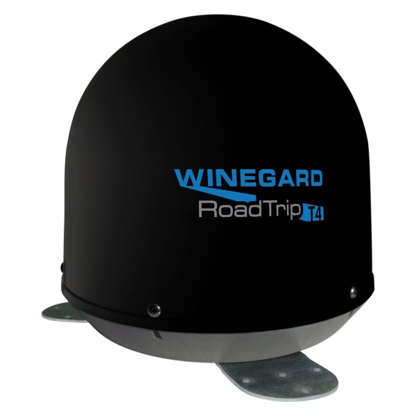 Winegard® - RoadTrip™ T4 Black Roof Mounted 2 Receivers Satellite TV Antenna