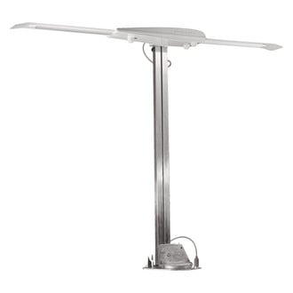 Winegard® - Sensar™ III Off-Air Gray Directional Rooftop Batwing Amplified VHF/UHF Digital Antenna