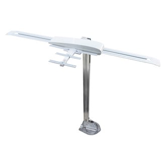 Winegard® - Sensar™ IV White Directional Rooftop Amplified VHF/UHF Digital Antenna